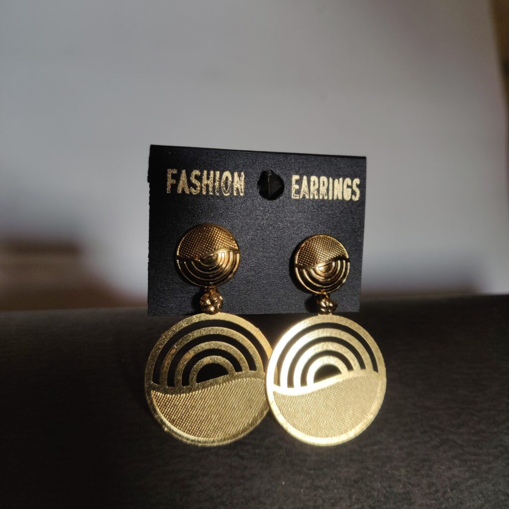 Korean Gold Earrings.