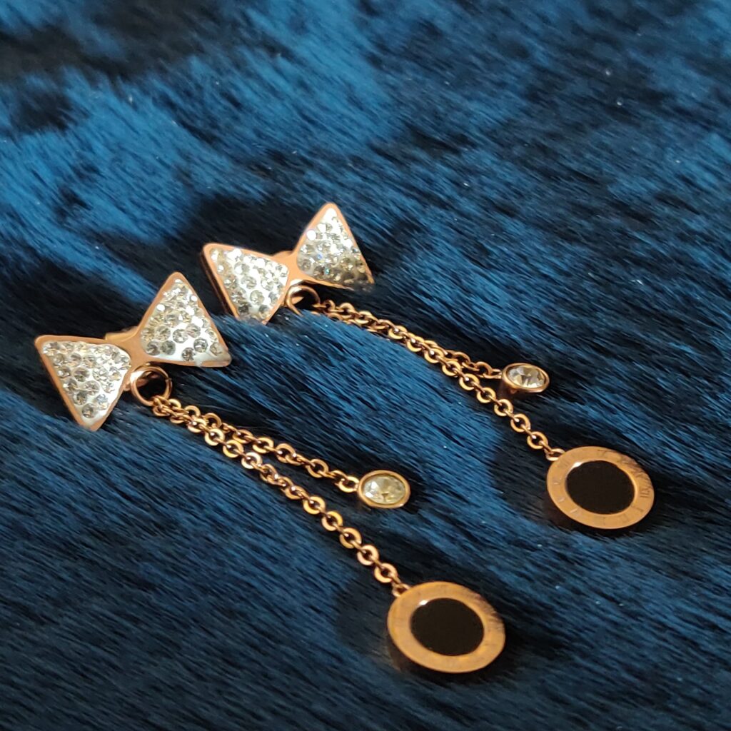 Kanak long Chain Layer Earrings