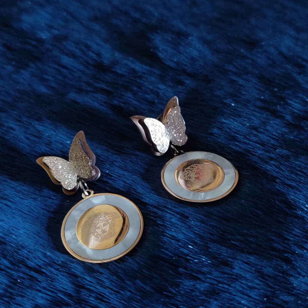  Kanak Butterfly Earrings .