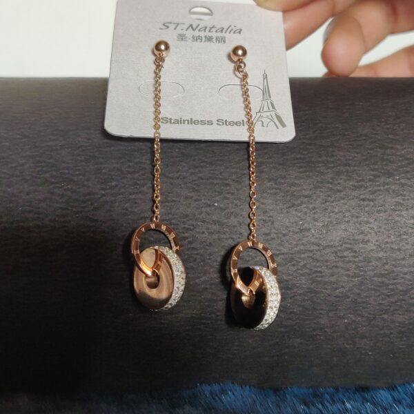 Kanak Long chain Earrings.